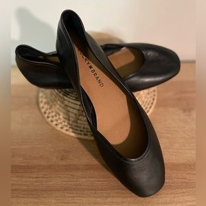 •Sold• Lucky Brand Audora Black Ballet Flats